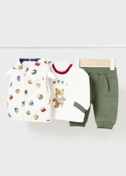 Store Chándal con chaleco estampado recién nacido Chándals