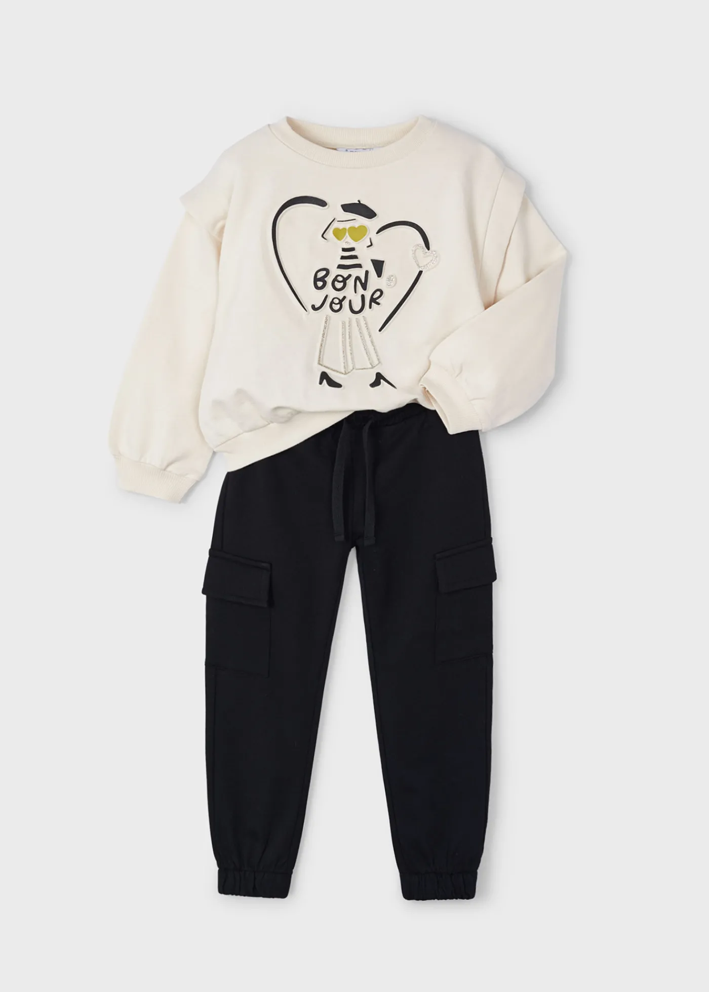 Fashion Chándal corazón niña Chándals