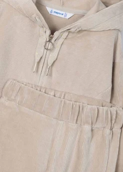 Clearance Chándal punto pana niña Chándals