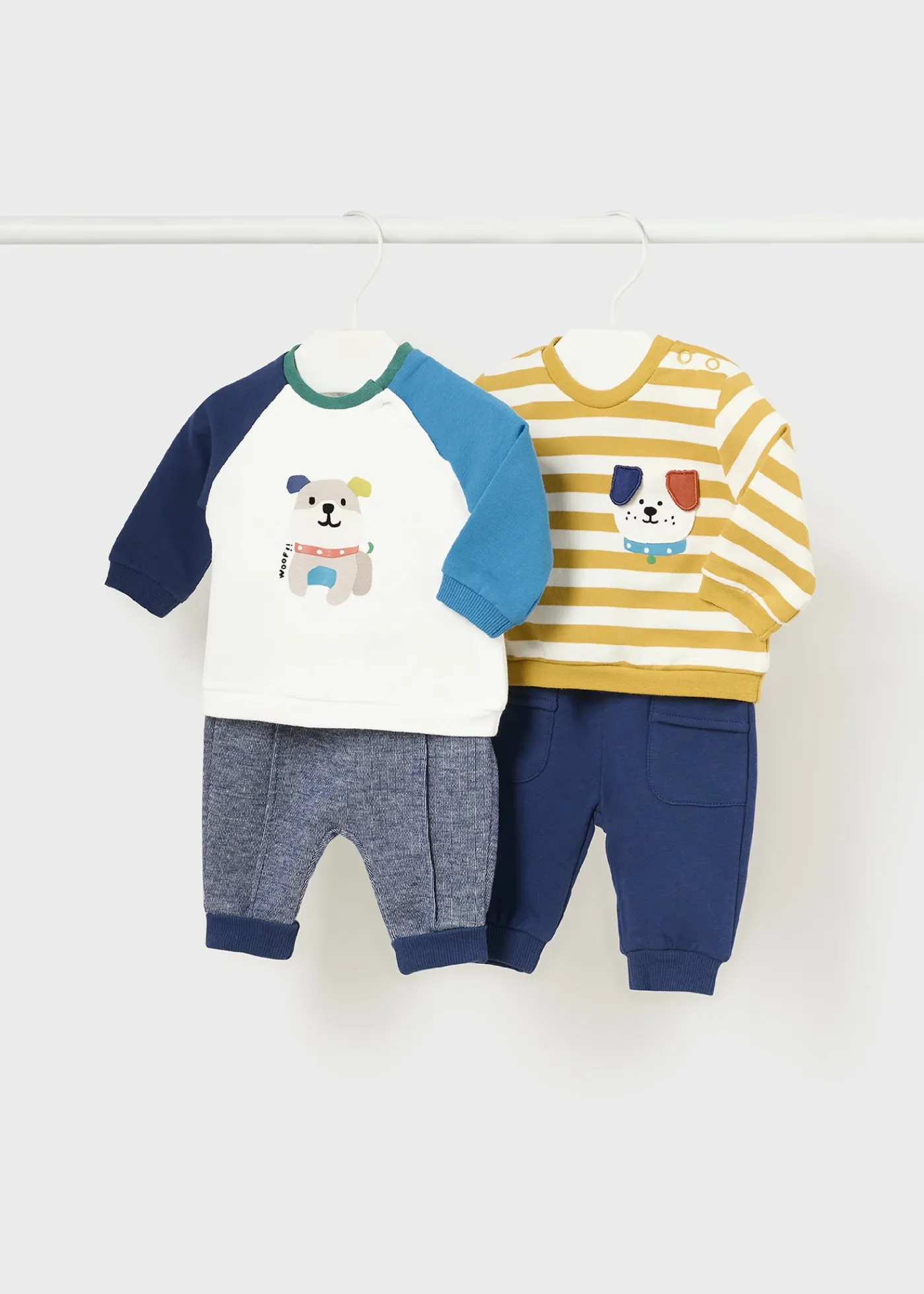 Discount Conjunto 4 piezas casual recién nacido Conjuntos