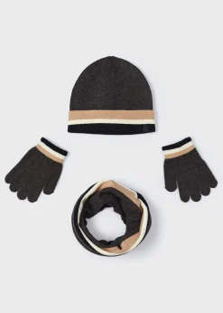 Fashion Conjunto 3 piezas con gorro niño Accesorios Y Complementos