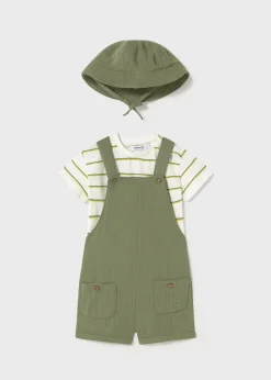Discount Conjunto 3 piezas con gorro bebé Conjuntos