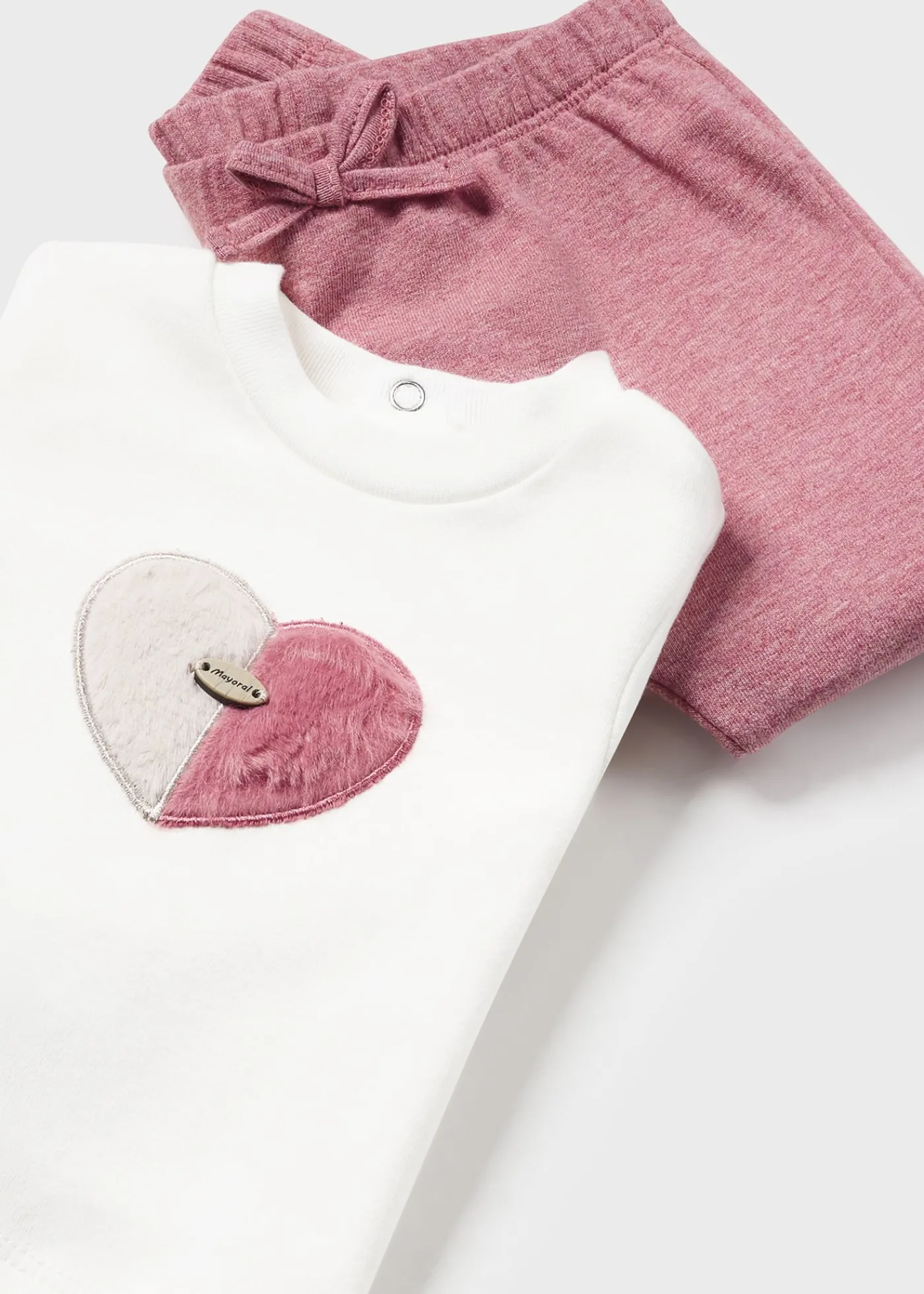 Best Sale Conjunto 3 piezas corazones recién nacida Conjuntos