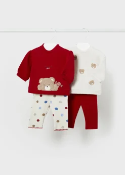 Flash Sale Conjunto 4 piezas recién nacida Conjuntos