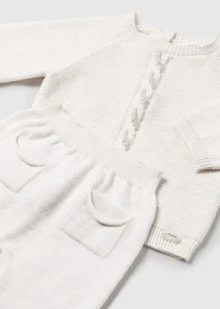 Sale Conjunto 3 piezas tricot recién nacido Conjuntos