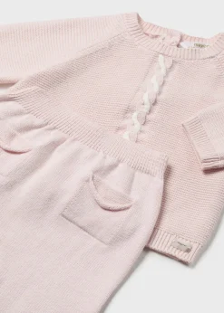 Clearance Conjunto 3 piezas tricot recién nacido Conjuntos