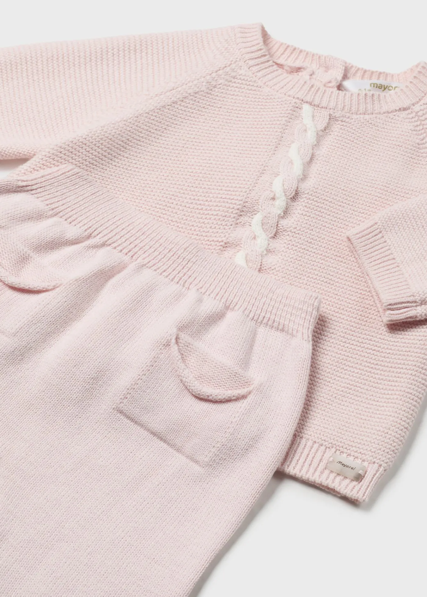 Clearance Conjunto 3 piezas tricot recién nacido Conjuntos