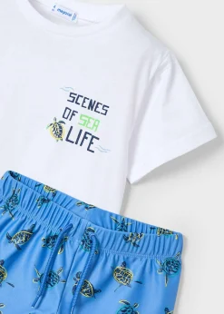 Fashion Conjunto bañador y camiseta protección solar niño Bañadores