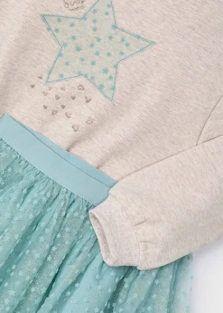 Best Conjunto falda tul y sudadera niña Conjuntos