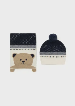 Flash Sale Conjunto gorro y bufanda oso bebé Accesorios Y Complementos