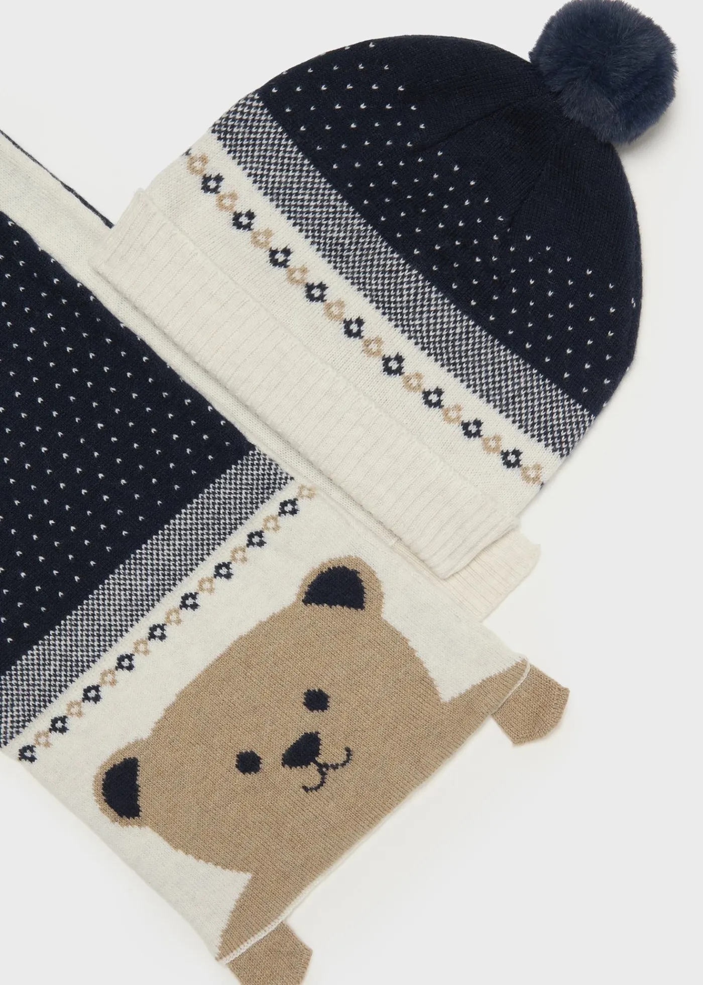 Flash Sale Conjunto gorro y bufanda oso bebé Accesorios Y Complementos