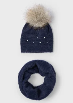 Flash Sale Conjunto gorro y bufanda cerrada niña Accesorios Y Complementos