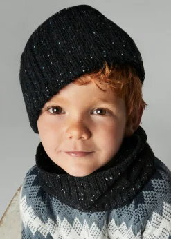 Fashion Conjunto gorro y cuello niño Accesorios Y Complementos