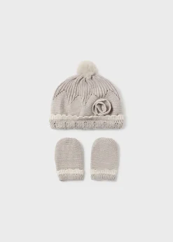 Best Sale Conjunto gorro y manoplas recién nacida Accesorios Y Complementos