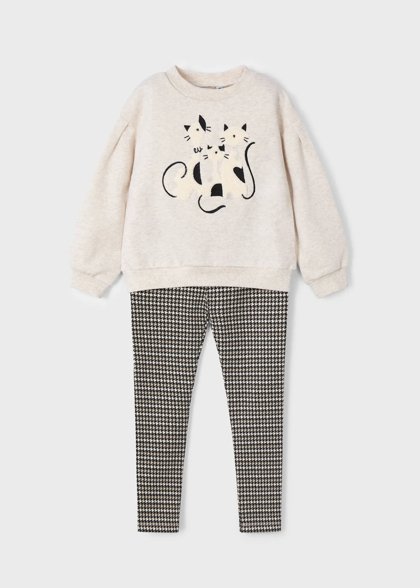 Best Sale Conjunto legging estampado y sudadera niña Conjuntos