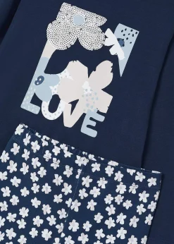 Best Sale Conjunto legging estampado y camiseta niña Conjuntos