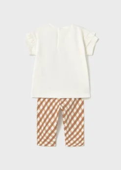 Sale Conjunto legging estampado y camiseta bebé Conjuntos