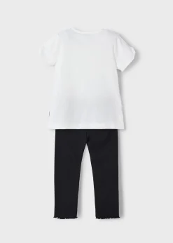 Best Sale Conjunto legging y camiseta perro niña Conjuntos