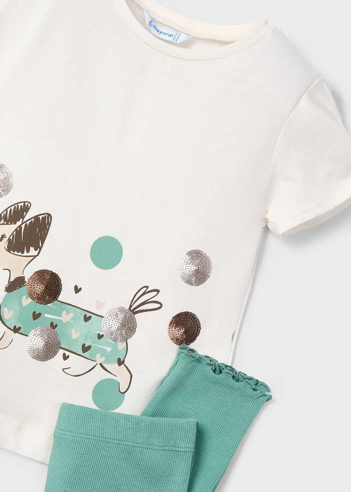 Discount Conjunto legging y camiseta perro niña Conjuntos