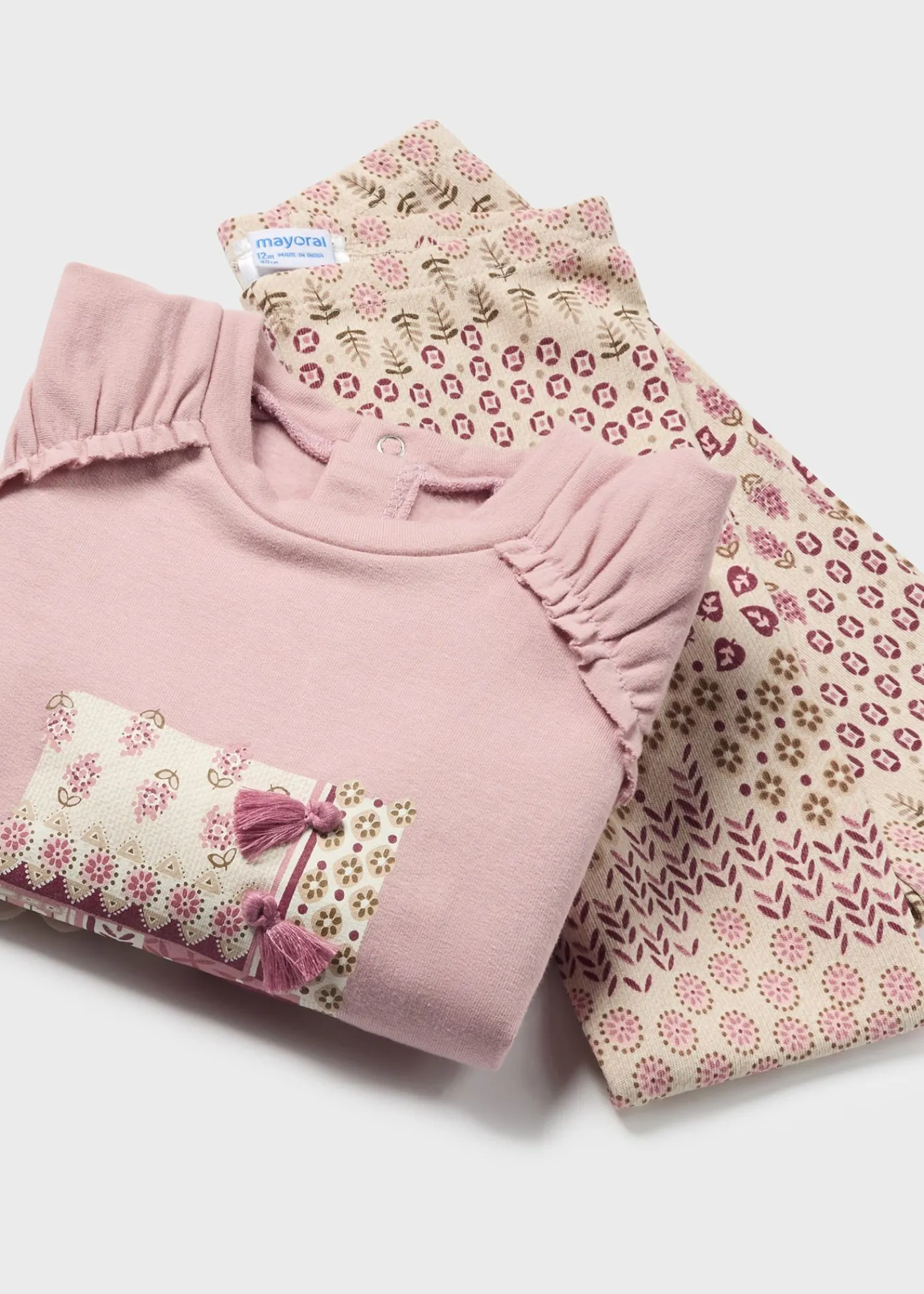 Store Conjunto legging y sudadera abullonada bebé Conjuntos