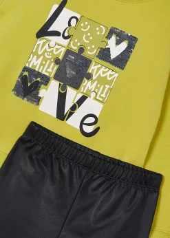 Online Conjunto legging y sudadera niña Conjuntos