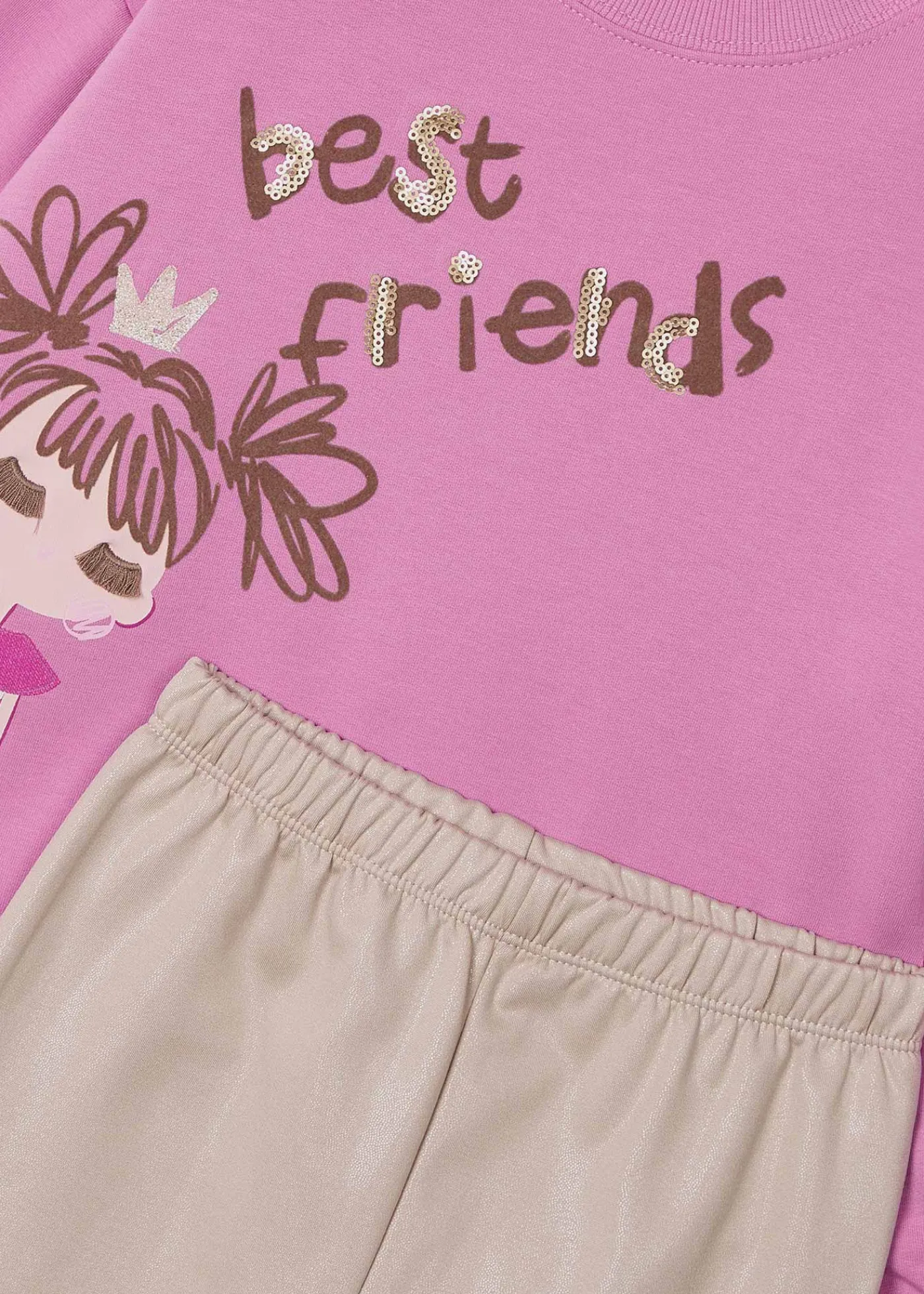 New Conjunto legging y sudadera niña Conjuntos