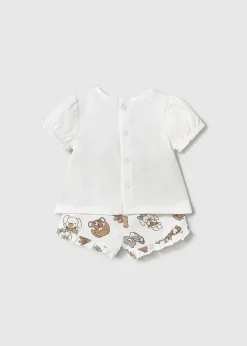 Hot Conjunto pantalón corto y camiseta recién nacida Conjuntos