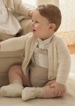 Shop Conjunto pantalón tirantes y body recién nacido Conjuntos