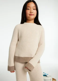 Flash Sale Conjunto pantalón y jersey tricot chica Conjuntos