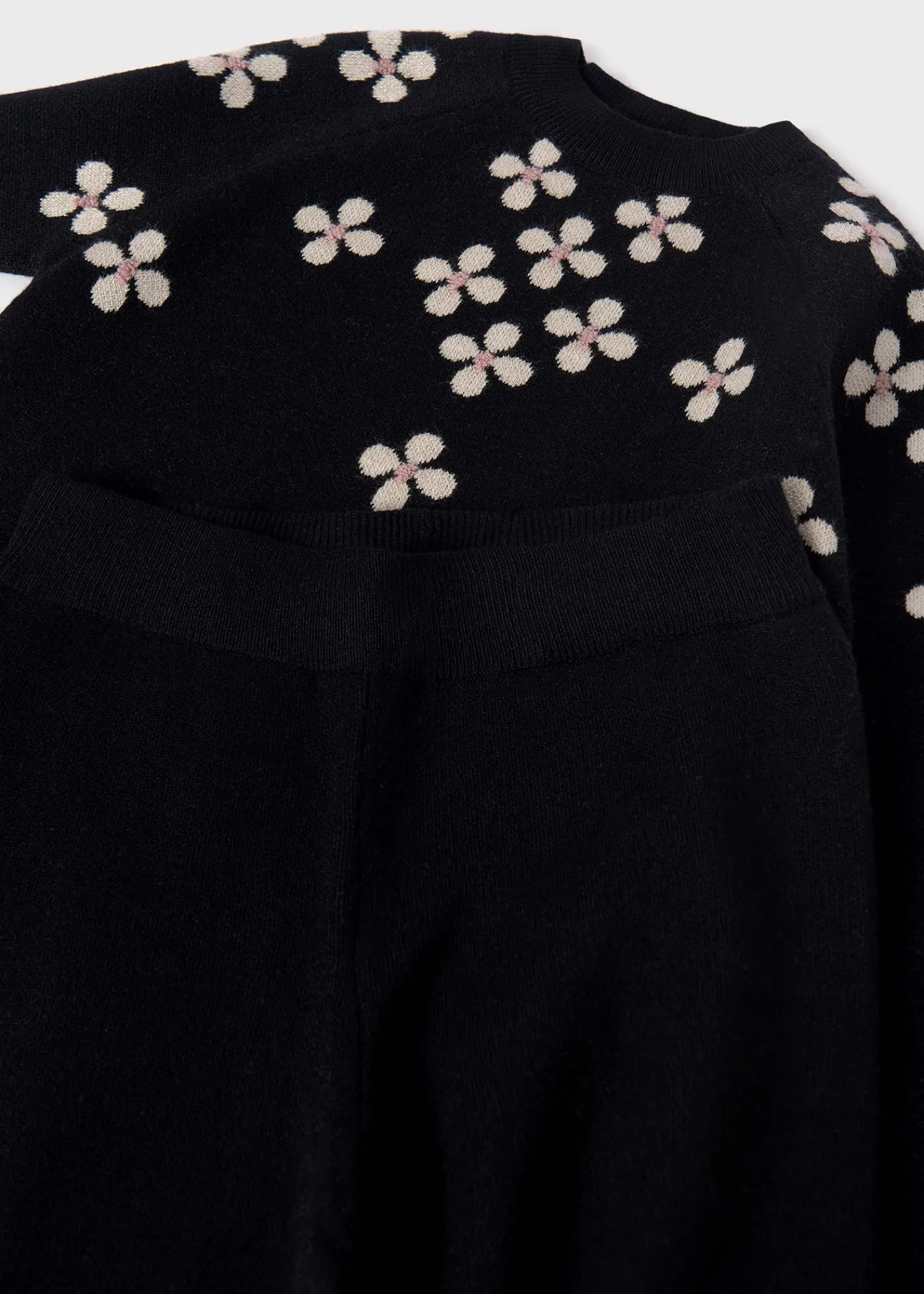 Online Conjunto pantalón y jersey tricot chica Conjuntos