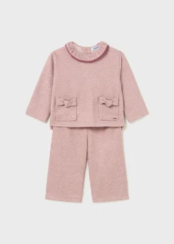 Clearance Conjunto pantalón y sudadera bebé Conjuntos