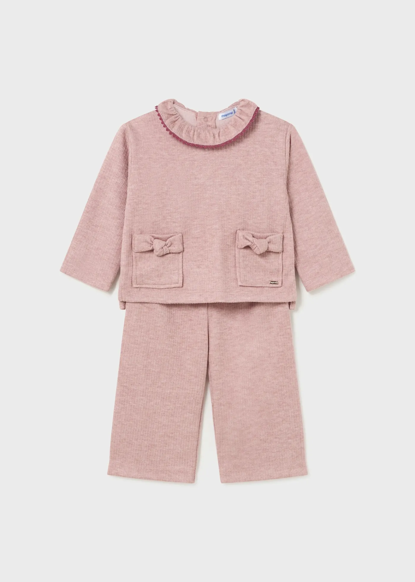 Clearance Conjunto pantalón y sudadera bebé Conjuntos