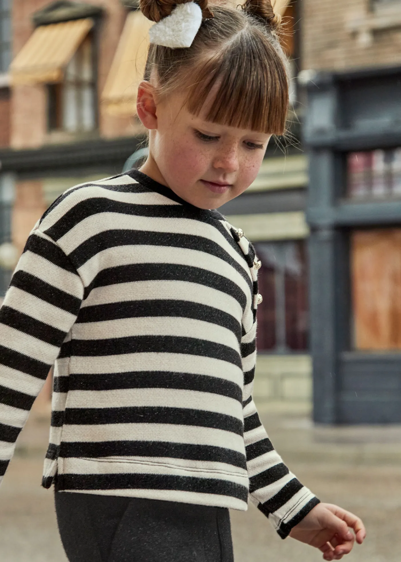 Best Conjunto pantalón y sudadera rayas niña Conjuntos