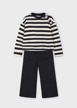 Best Conjunto pantalón y sudadera rayas niña Conjuntos