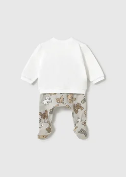 Cheap Conjunto polaina ositos y sudadera recién nacido Conjuntos