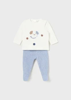 Online Conjunto polaina y sudadera recién nacido Conjuntos