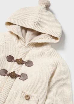 Outlet Cárdigan forrado tricot recién nacido Rebecas