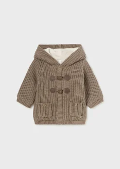 Shop Cárdigan forrado tricot recién nacido Rebecas