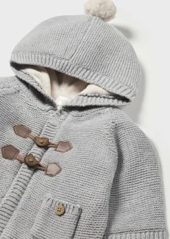 Best Sale Cárdigan forrado tricot recién nacido Rebecas