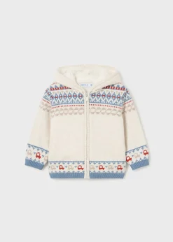 Outlet Cárdigan tricot forrado bebé Jerséis Y Sudaderas