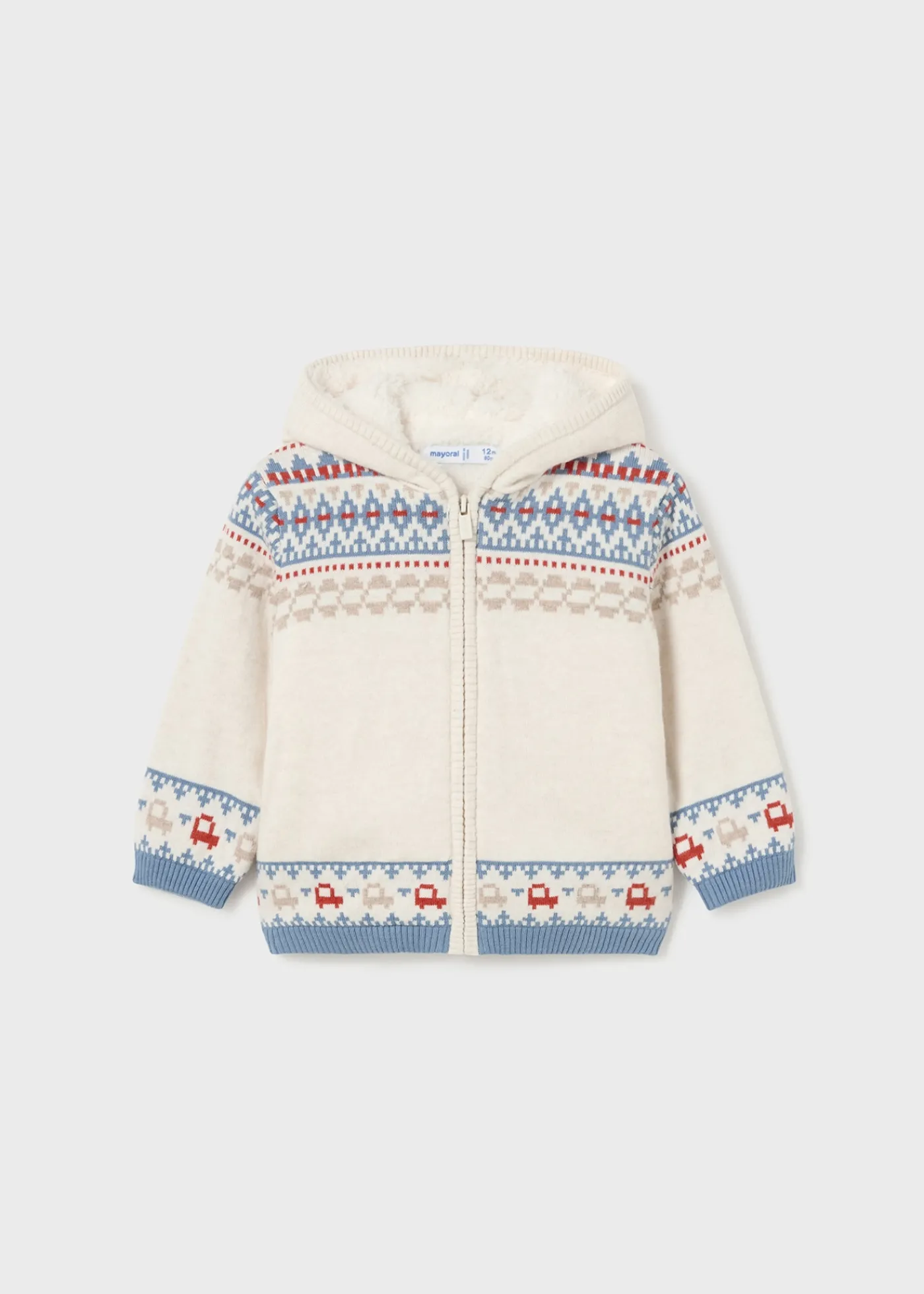 Outlet Cárdigan tricot forrado bebé Jerséis Y Sudaderas