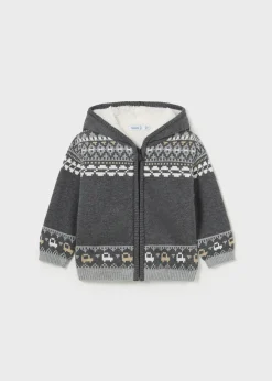 Best Sale Cárdigan tricot forrado bebé Jerséis Y Sudaderas
