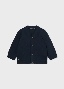 Best Sale Cárdigan tricot rombos bebé Jerséis Y Sudaderas