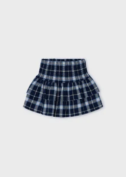 Sale Falda cuadros volantes niña Pantalones Y Faldas