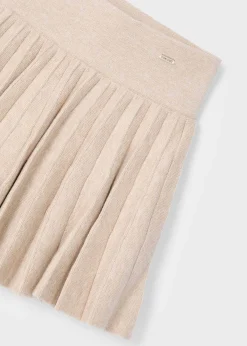New Falda plisada tricot niña Pantalones Y Faldas