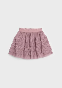 Best Sale Falda tul plisado niña Pantalones Y Faldas