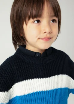 Store Jersey bandas canalé niño Jerséis