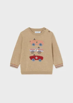 Sale Jersey bordado intarsia bebé Jerséis Y Sudaderas