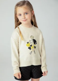 Cheap Jersey bordado perro niña Jerséis Y Sudaderas