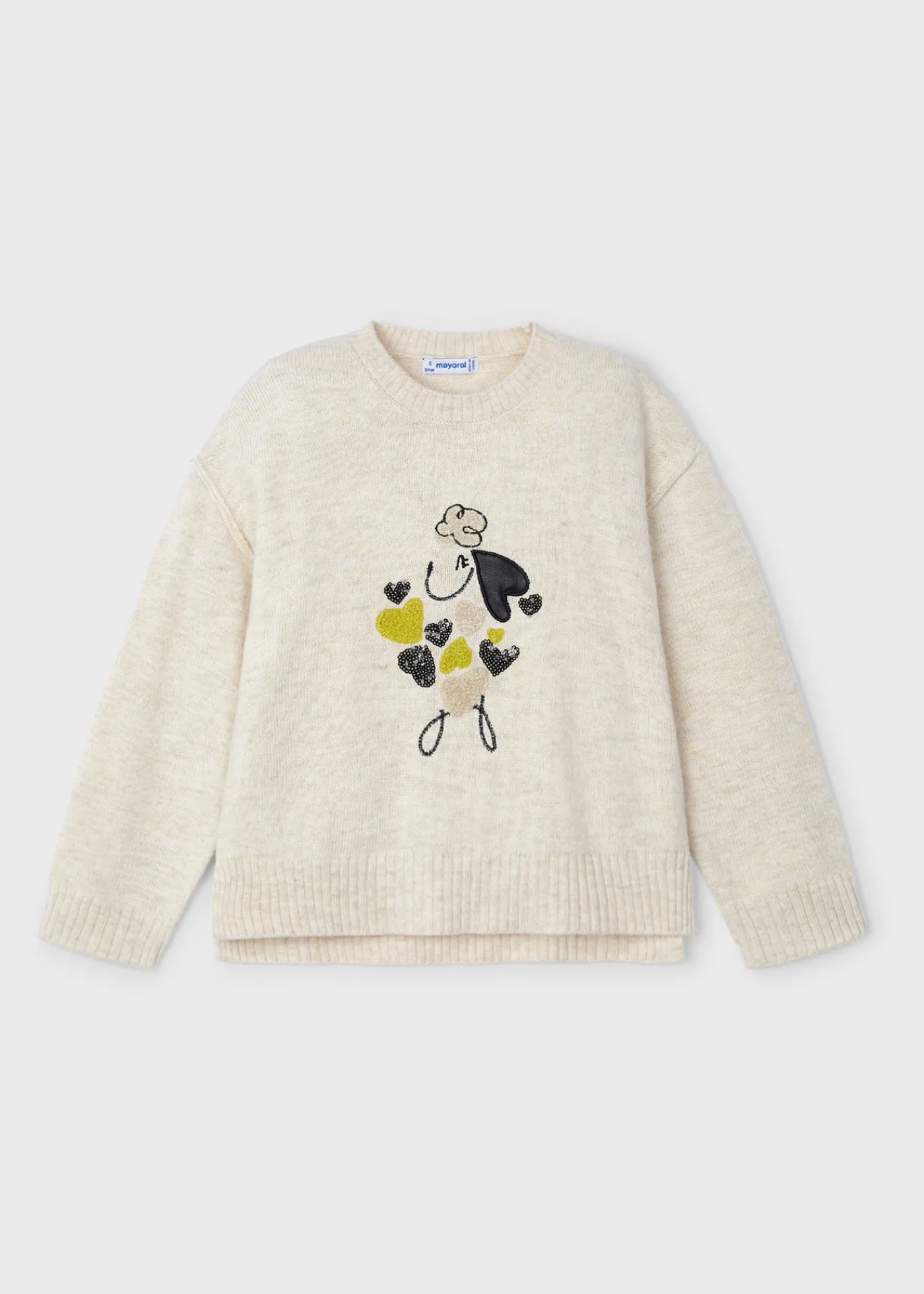 Cheap Jersey bordado perro niña Jerséis Y Sudaderas
